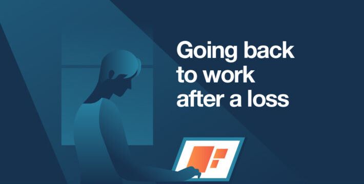Going back to work after a loss – Infographic